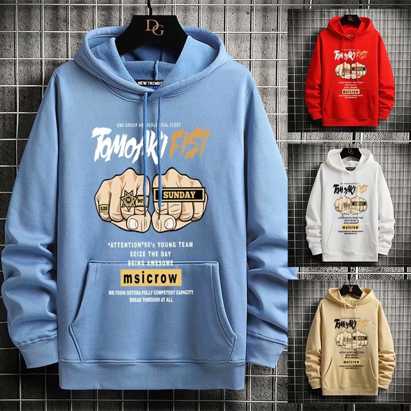 Áo Hoodie Nỉ Nam Thu Đông Họa Tiết Tay Đấm Zenkocs3 MEN TOP 185 | BigBuy360 - bigbuy360.vn