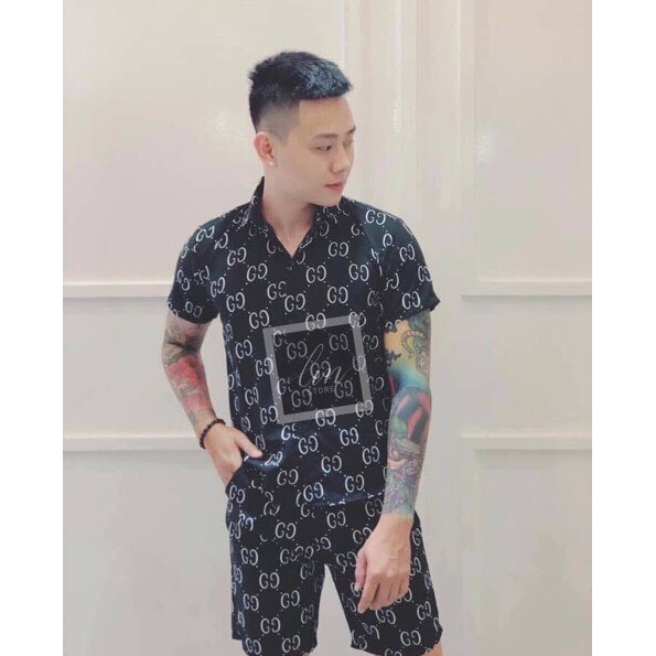 💝 SIÊU PHẨM CHO CÁC CHÀNG 💝 Bộ Quần Áo Pizama Nam Chất Liệu Kate Thái Cực Hot