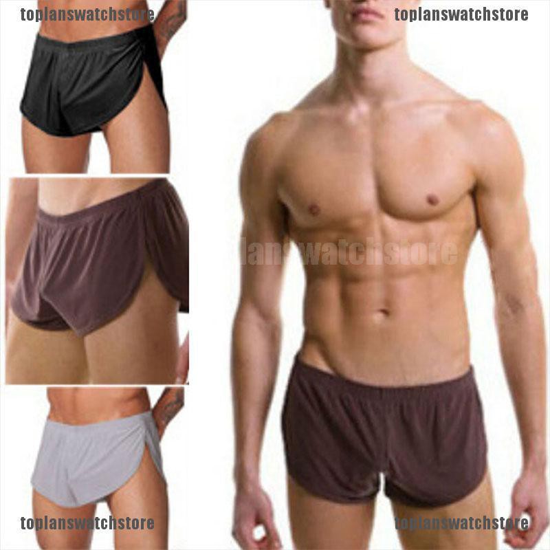 Quần lót boxer ngắn chữ U phong cách đơn giản cho nam