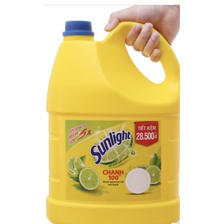 Nước rửa chén Sunlight Can 3,8L