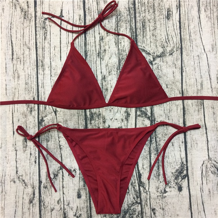 Bikini tam giác, đồ bơi màu đen gợi cảm [FEACBACK KHÁCH PHÍA SAU] | BigBuy360 - bigbuy360.vn