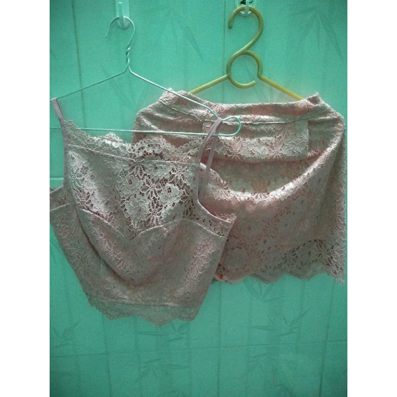 Set ren hồng Lọ Lem boutique - pass