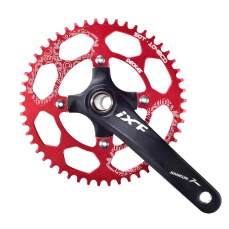 Bánh Răng Xích Xe Đạp 104BCD 40T/42T/44T/46T/48T/50T/52T Bằng Nhôm Chất Lượng Cao