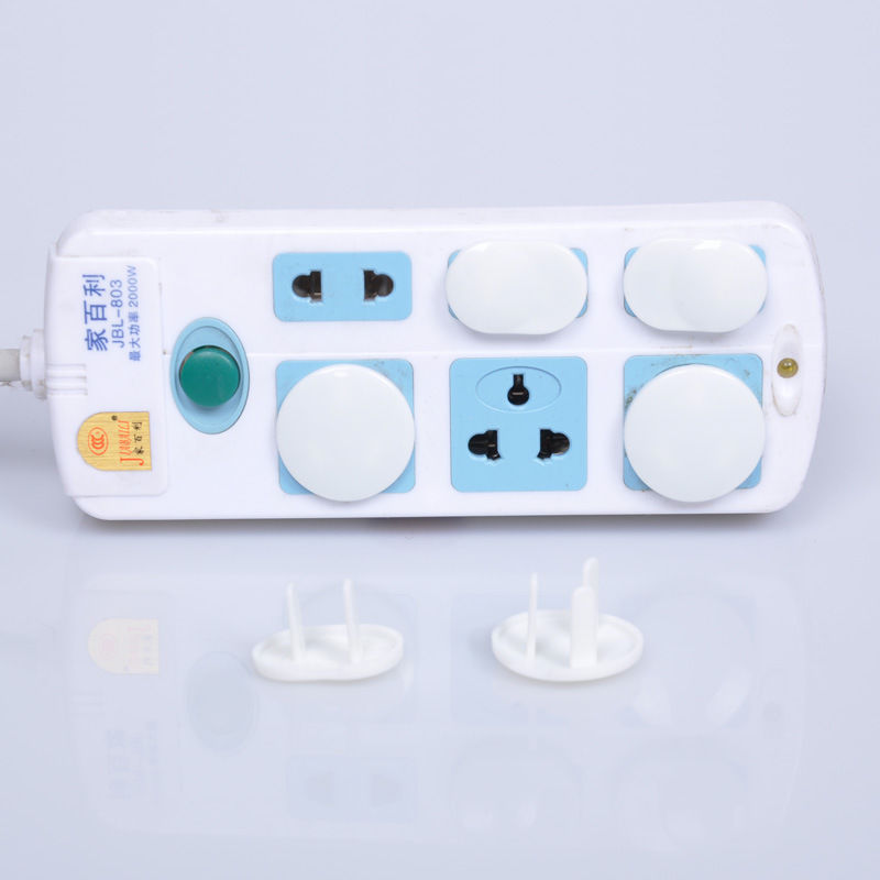 20 Phụ Kiện Bọc Ổ Cắm 2 / 3 Lỗ Bảo Vệ An Toàn Cho Bé