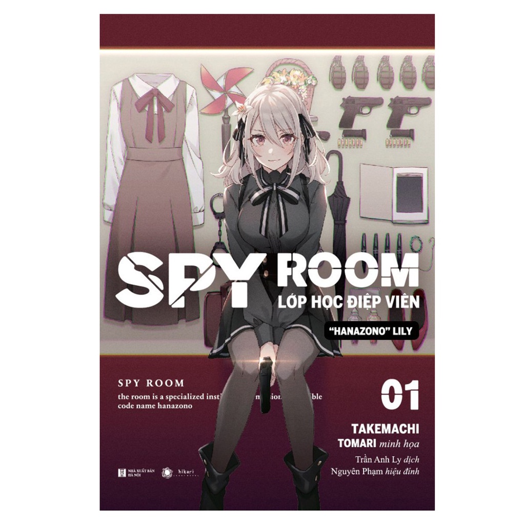 Truyện - SPY ROOM - Lớp Học Điệp Viên - Tập 1: Hanazono Lily - Tặng Kèm Bookmark Tròn
