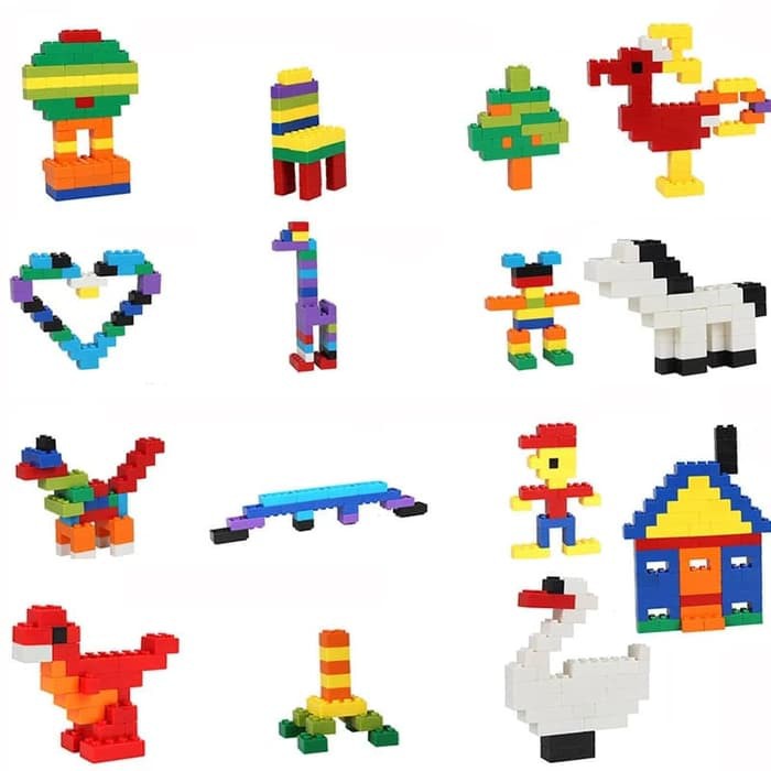 Bộ Đồ Chơi Xếp Hình Lego 1000 Mảnh Độc Đáo