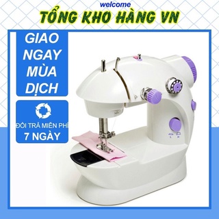 Máy khâu mini cầm tay gia đình 202A, Máy may mini gia đình 2 tốc độ may