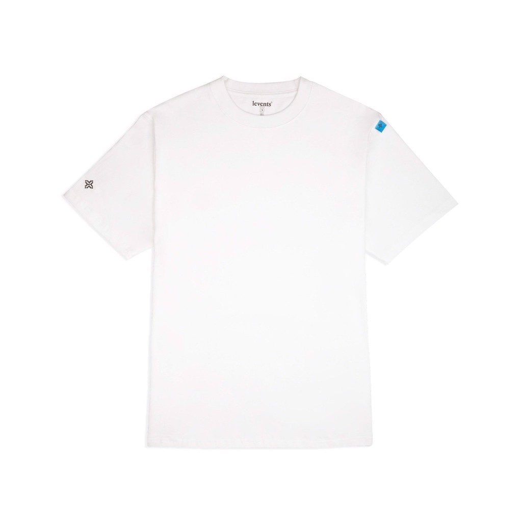 Áo thun LEVENTS Basic Regularfit/ White - Hàng mới về