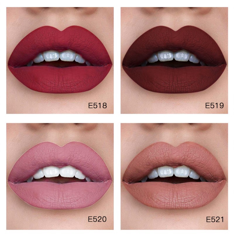 [Hàng mới về] Son kem lì Pudaier mịn như nhung lâu trôi kháng nước trang điểm hàng ngày cho nữ