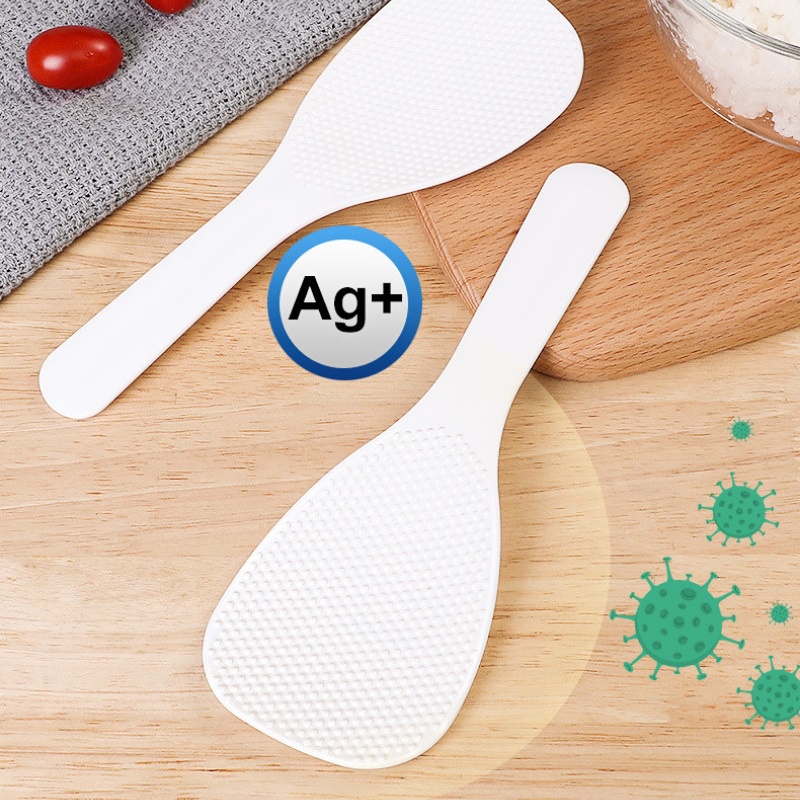Muôi xới cơm phủ ion bạc Ag+ kháng khuẩn chống dính Nakaya hàng nội địa Nhật Bản Aichimart
