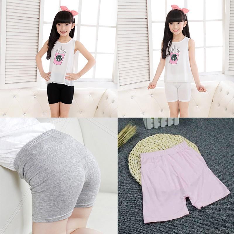 Quần legging cotton co dãn tốt , in họa tiết dễ thương cho bé gái