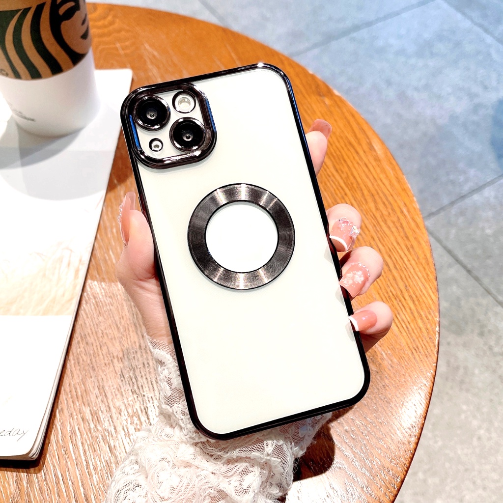 Ốp Hở Táo iphone 11 pro max 12 pro max 13 pro max 14 15 pro max X xr Xs Max 7 plus 8 - ốp lưng viền vuông Bảo vệ camera