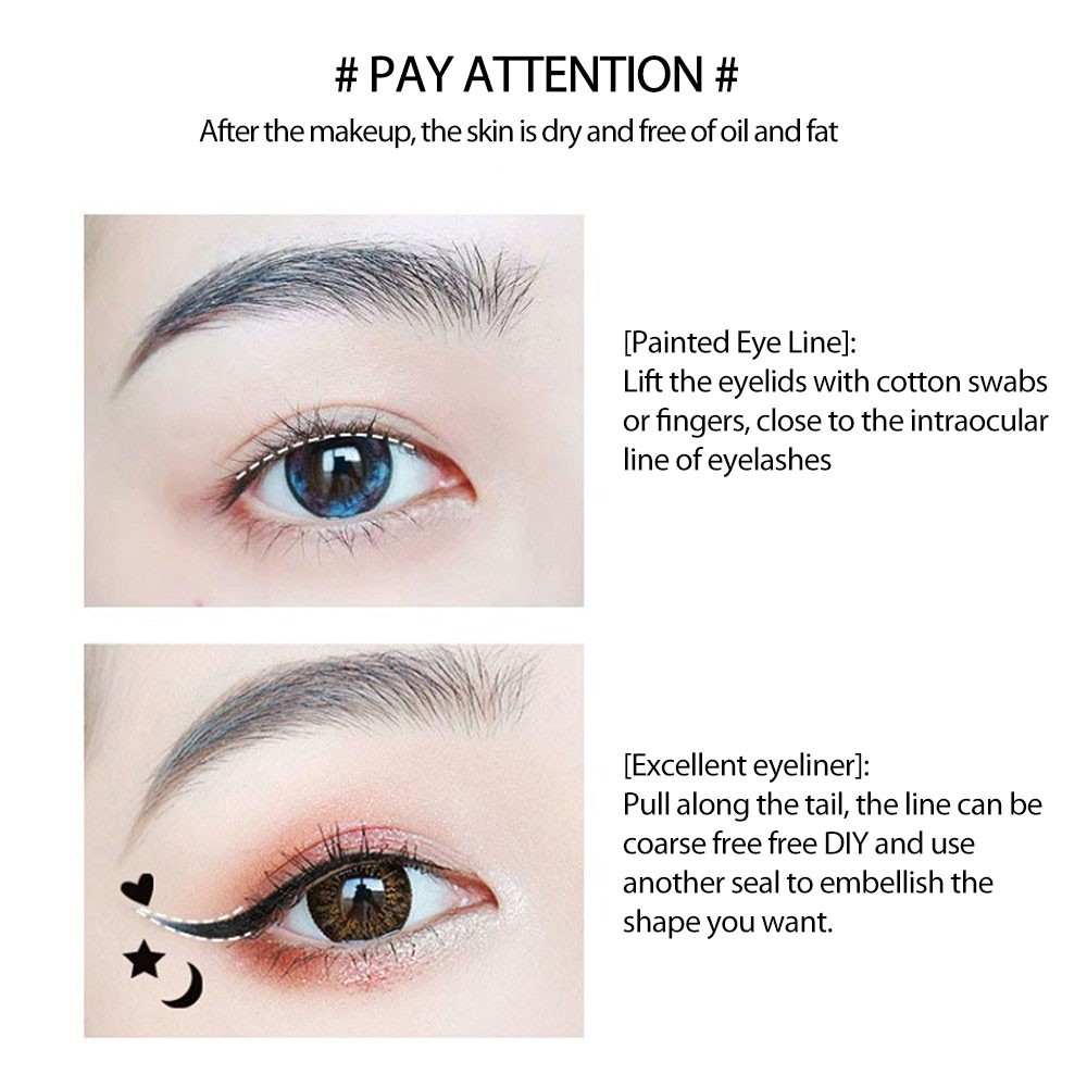 (Hàng Mới Về) Bút Kẻ Mắt Hai Đầu Không Nhòe Nhanh Khô Chống Thấm Nước | BigBuy360 - bigbuy360.vn