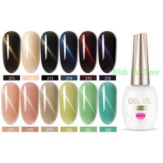 Sét 6 chai sơn Gel Vil (đăng số 217->308)