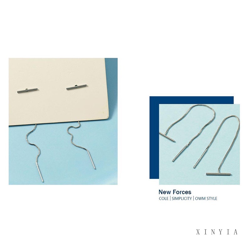 Khuyên tai tua rua phong cách Hàn Quốc thời trang cho nữ