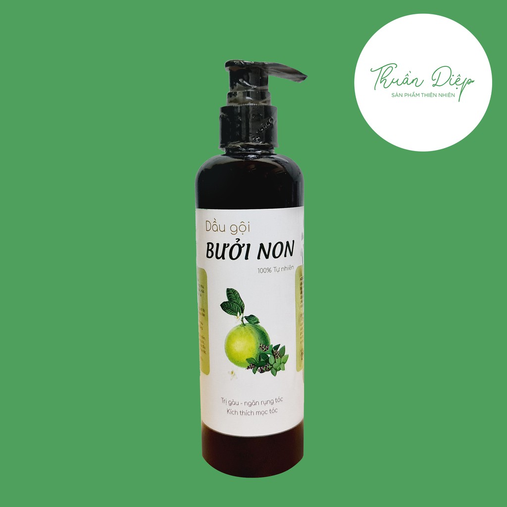 [Nhập mã THUA250BN giảm 30%] [250ml] DẦU GỘI BƯỞI NON CÔ ĐẶC [100% TỰ NHIÊN] [THUẦN DIỆP]