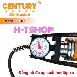 Bơm đạp chân 1 ống CENTURY Cao Cấp