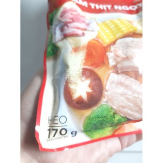 Combo 5 gói hạt nêm Aji-ngon heo 170g
