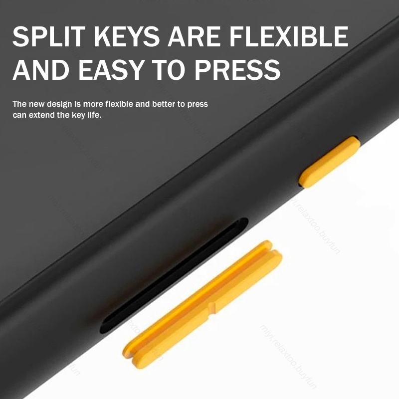 Translucent Matte Hard PC Back Cover For Samsung Galaxy A14 5G Case Silicone Frame Shockproof Coque Samsun Samung A14 A 14 2023