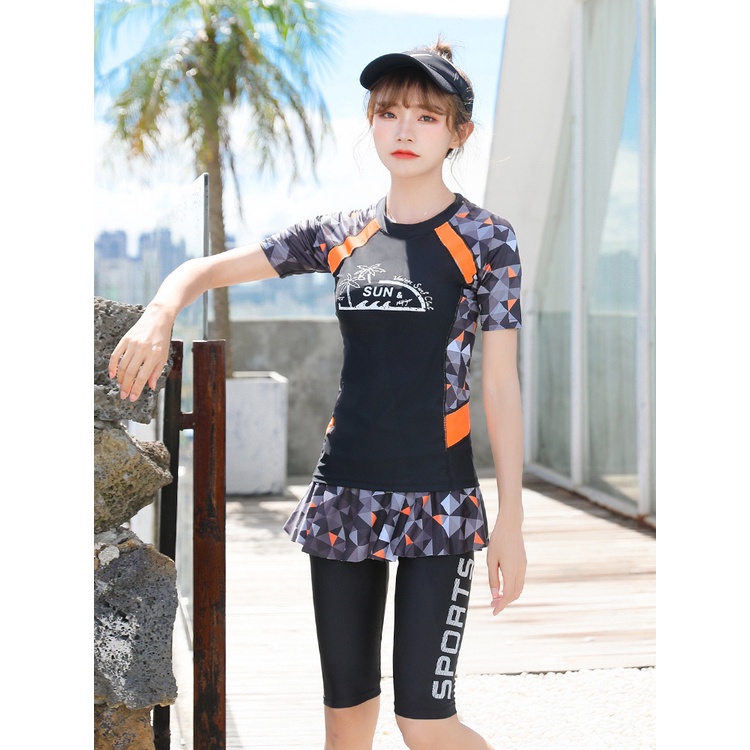 Đồ bơi cho nữ và bé gái lớn từ 38-75kg dáng lửng