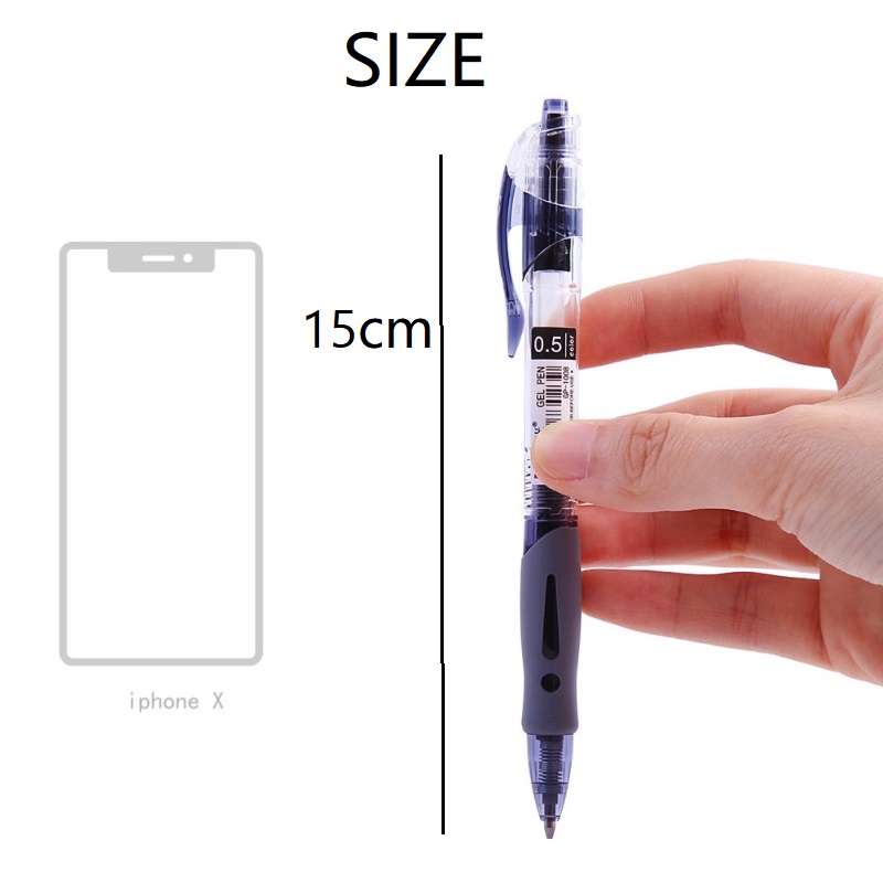 0.5mm simple color gel pen student creative simple signature pen office stationery gel pen