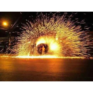 Combo 5m steel wool, bùi nhùi thép, vòng tròn lửa