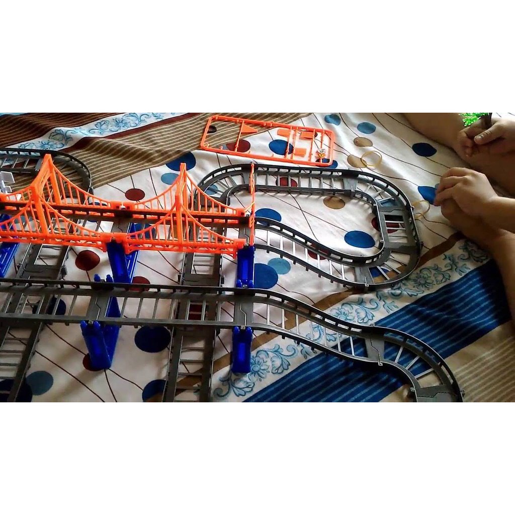 Bộ đồ chơi đường ray (LOẠI 88 CHI TIẾT)