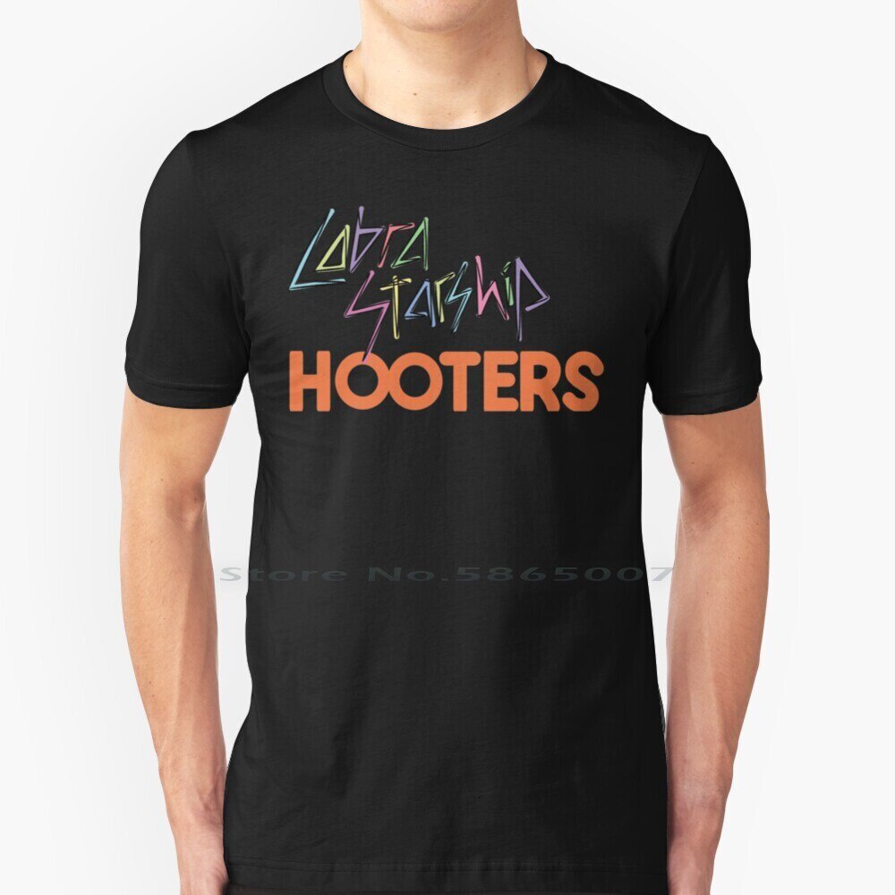 Starship Hooters Áo 100% Cotton Starship Femboy Hooters Size Lớn 6xl Tee Thời Trang