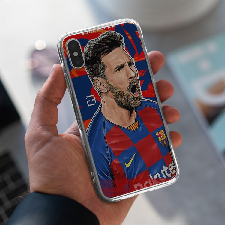 Ốp lưng Messi poster đẳng cấp cho Iphone 5 6 7 8 Plus 11 12 Pro Max X Xr BAR20210065