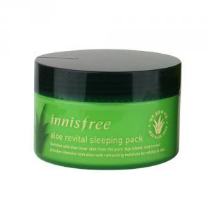 shock Mặt Nạ Ngủ Lô Hội Innisfree Aloe Revital Sleeping Pack