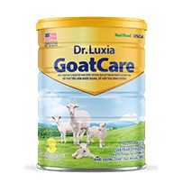 Sữa Dê, Dr. Luxia Goatcare 3 loại 800g date moi nhat