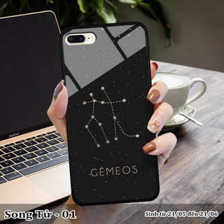 Ốp kính iPhone 7 Plus/ 8 Plus in cung hoàng đạo