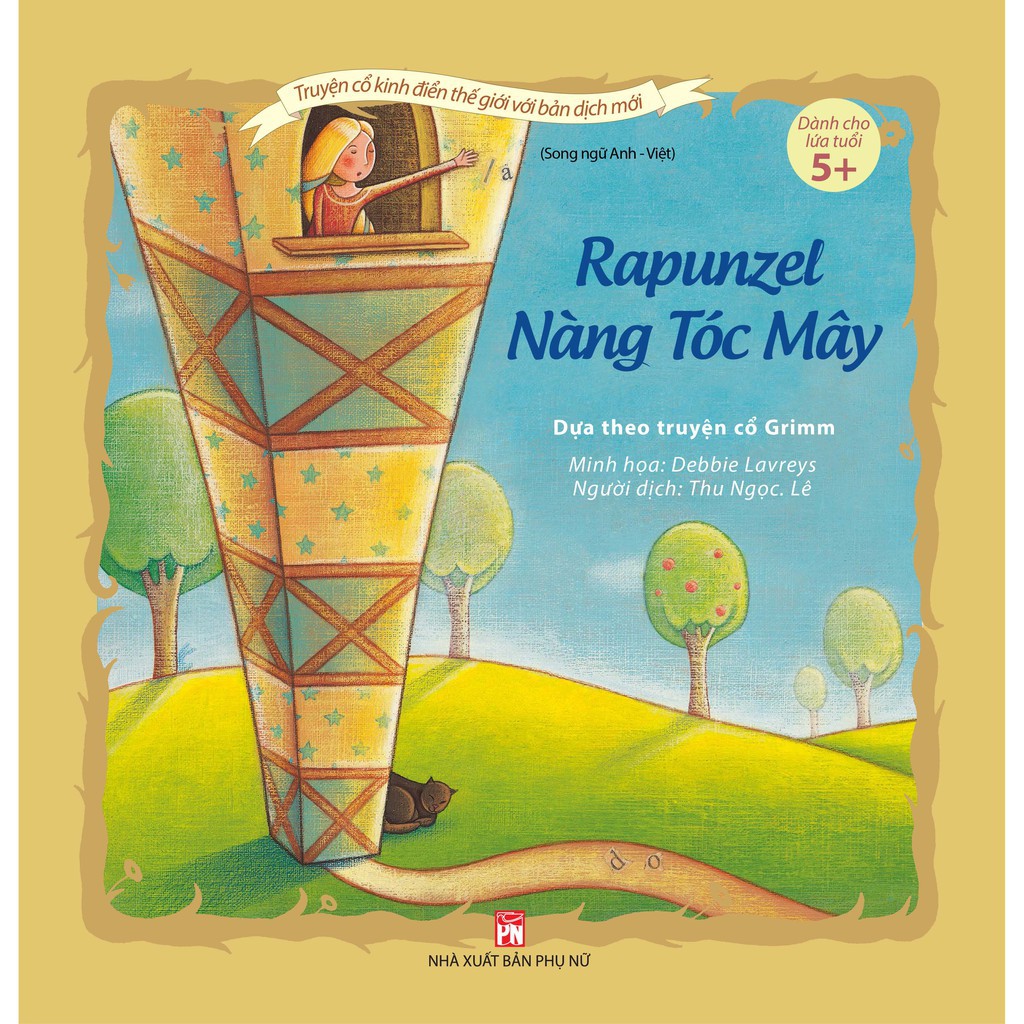 Sách- Nàng Tóc Mây - Rapunzel