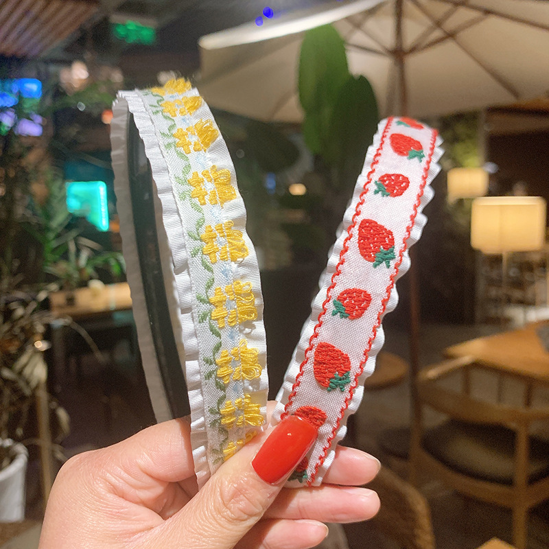 Kẹp Tóc Hình Hoa Phong Cách Hàn Quốc Dễ Thương Cho Nữ