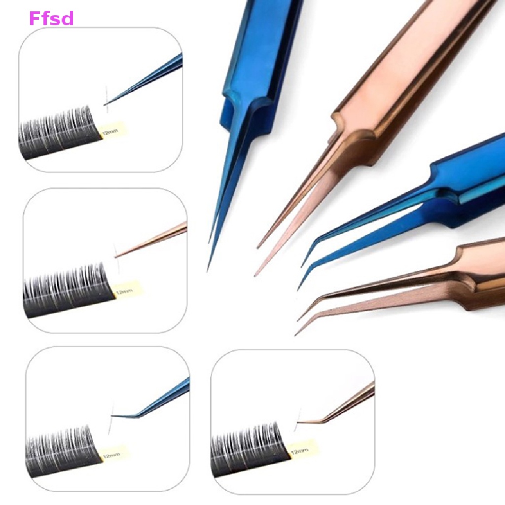 Nhíp Gắn Mi Giả Độ Chính Xác Cao Bằng Thép Không Gỉ