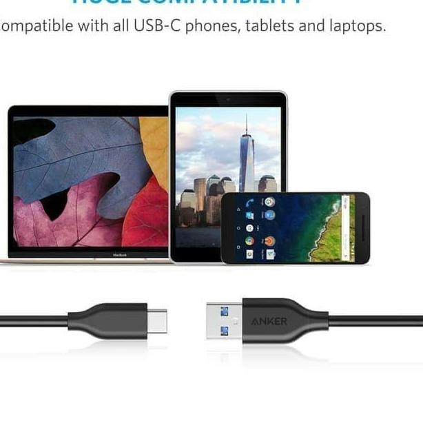 Anker Dây Cáp Usb 3.0 Loại C 3ft 0.9m Tốc Độ Cao