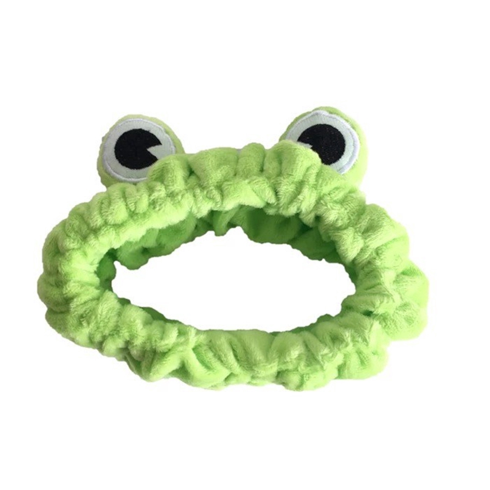 Cài tóc/ dây buộc tóc thiết kế hình chú ếch nhồi bông duyên dáng