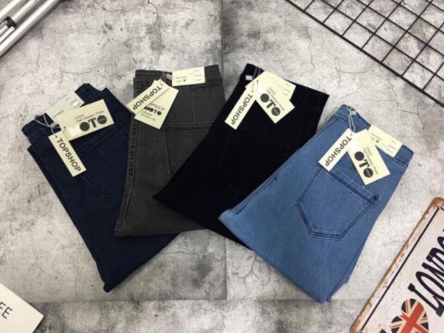 Quần jeans cạp cao (có 4 màu)