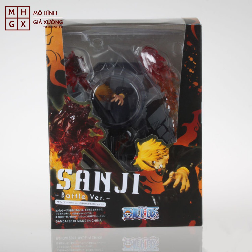 Mô Hình Vinsmoke Sanji (Chân Đen) Cao 18cm Trạng Thái Chiến Đấu - Figure Tượng One Piece