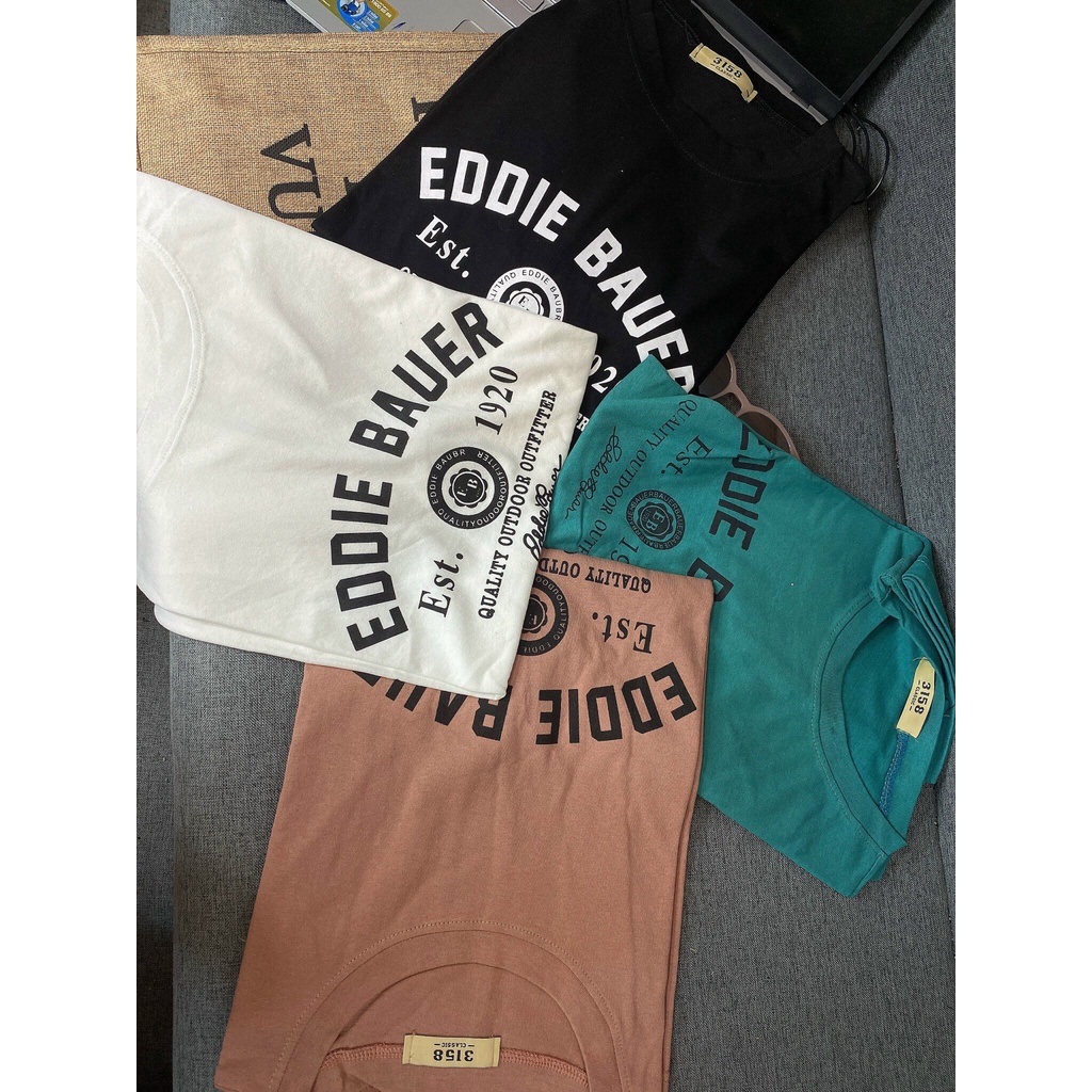 Áo thun cộc tay free sizE  EDDIE BAUER