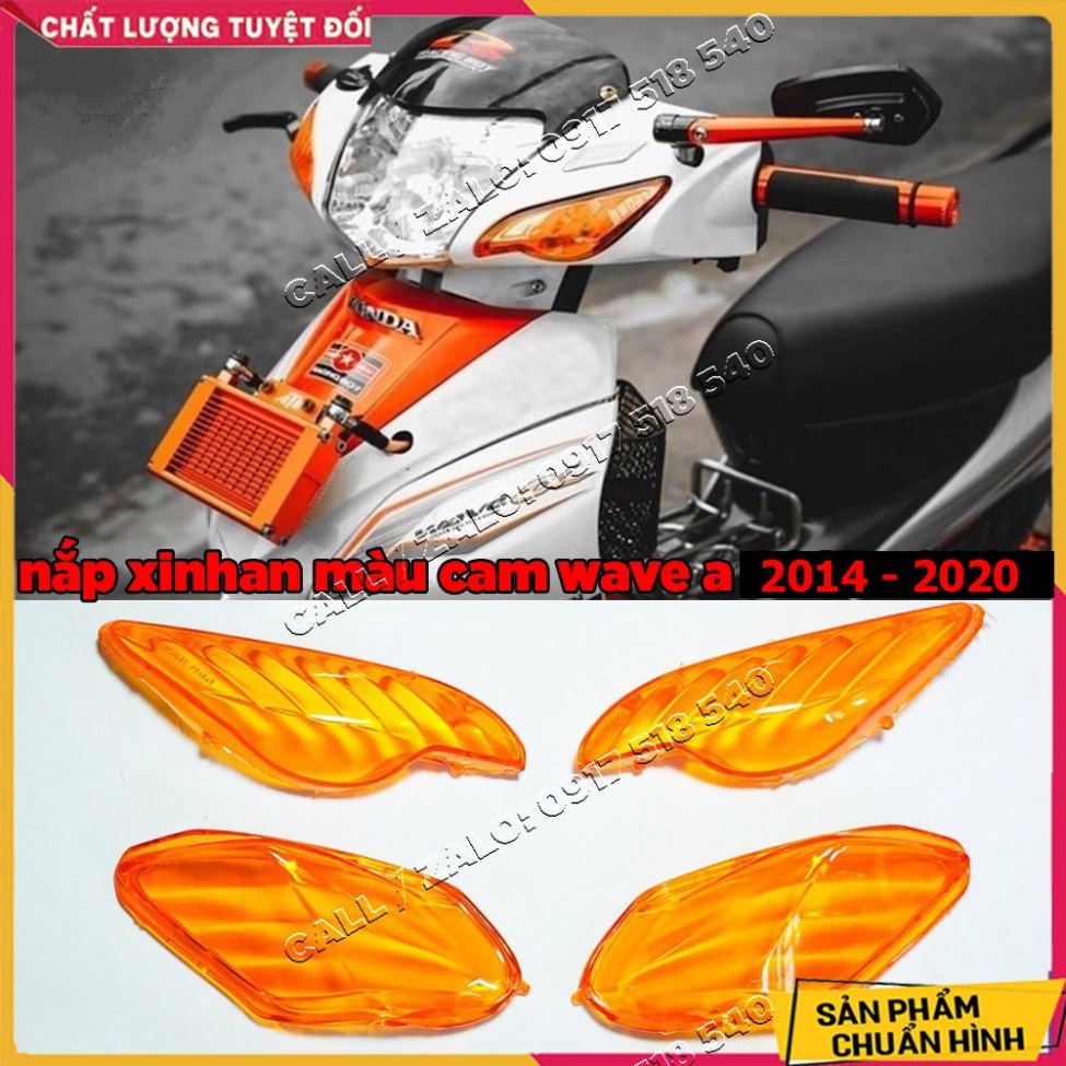 ✅ Nắp xi nhan cam trước sau Wave A 2014 - 2021 ✅ Ảnh thật Sp