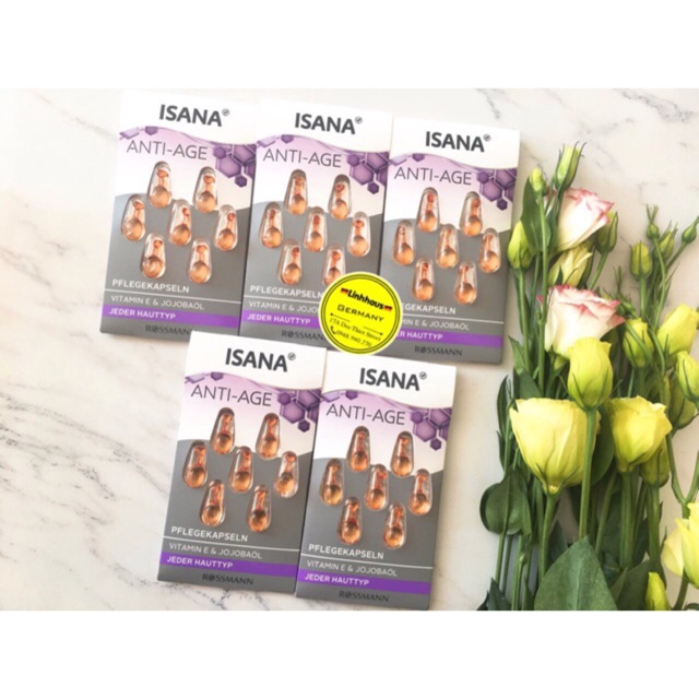 VIÊN DƯỠNG DA ISANA VITAMIN E