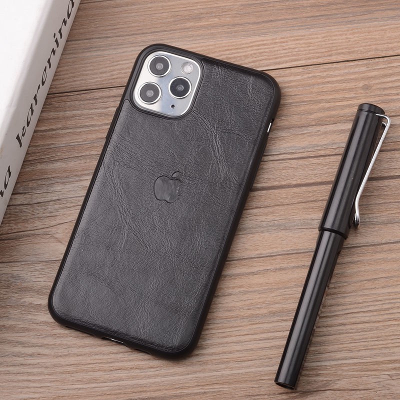 Ốp lưng mặt da cổ điển chống sốc cho iphone 6 6s 7 8 plus X XR XS MAX 11 PRO MAX | BigBuy360 - bigbuy360.vn