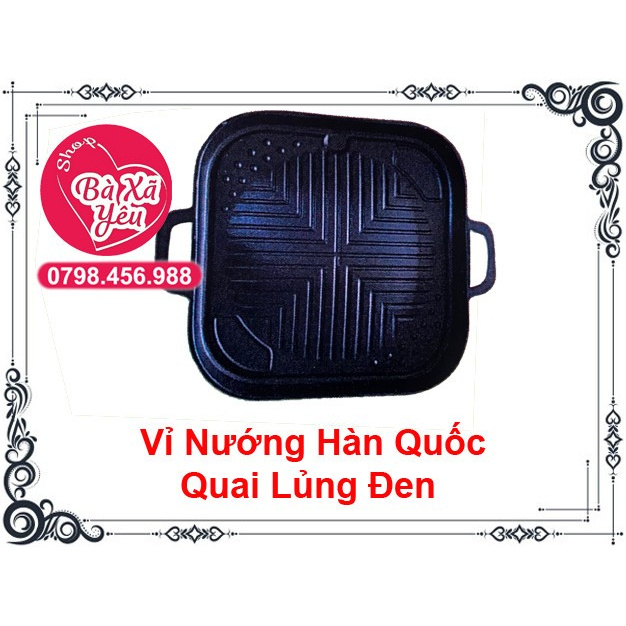 Vỉ nướng Hàn Quốc quai lủng chống dính - BX2554