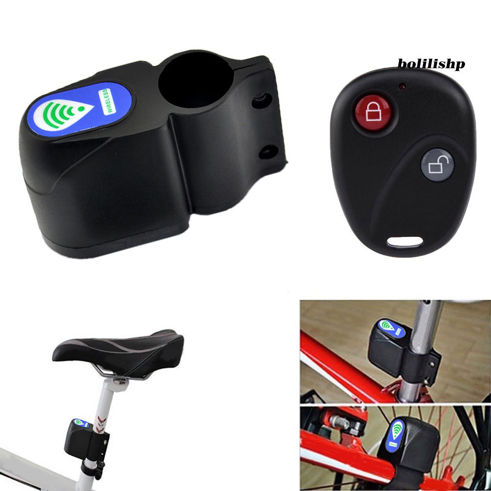 Chuông Báo Động Chống Trộm Có Remote Điều Khiển Cho Xe Đạp