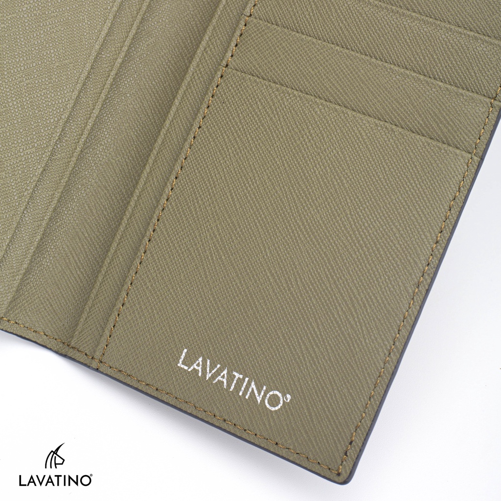 Ví dài nam chính hãng LAVATINO làm từ da bò cao cấp thiết kế trẻ trung tiện lợi WLB07