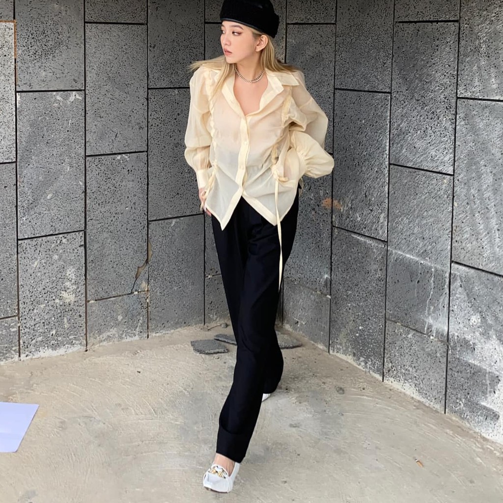 ONONMADE| Quần ống suông màu đen - Brenna Trousers | BigBuy360 - bigbuy360.vn