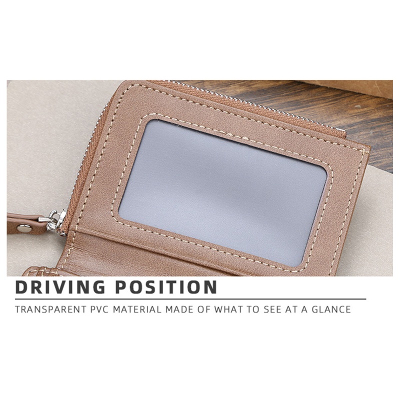 Ví Da PU Ngắn Phong Cách Vintage Thời Trang Cho Nam YOUYO