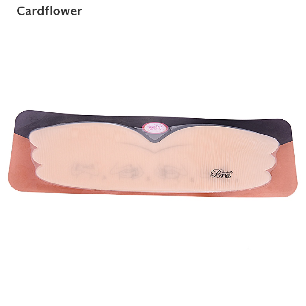 &lt; Cardflower &gt; Áo Lót Nâng Ngực Silicone Không Dây Tự Dính Thần Kỳ