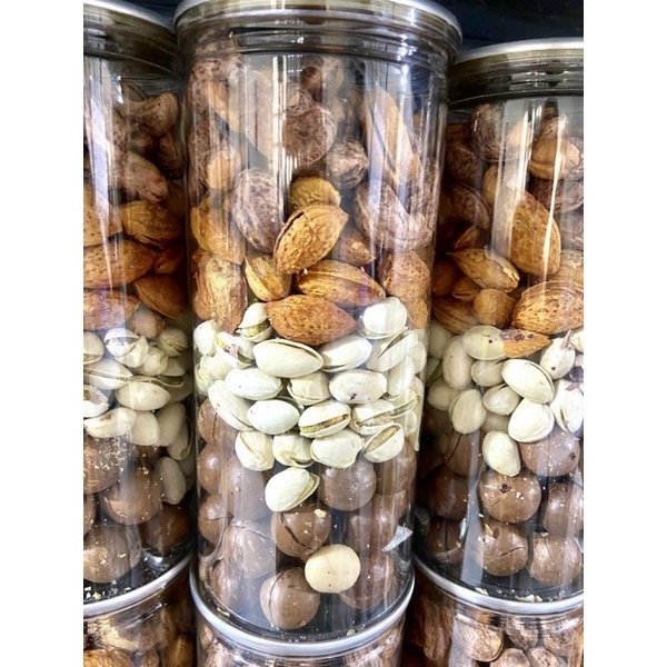 Hạt Dinh Dưỡng Mix 4 Vị Lon 500gram [FREE SHIP]TỪ ĐƠN 50K, [Loại Đặc Biệt] Hàng ngon nhà làm